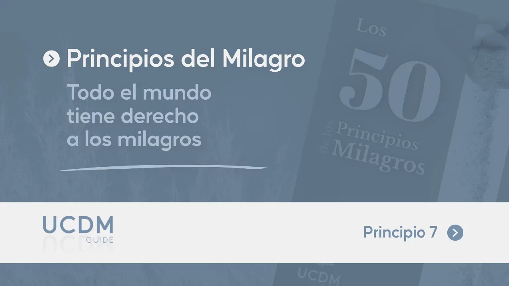 Todo el mundo tiene derecho a los milagros, pero antes es necesario una purificación.